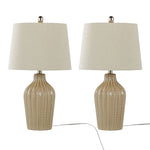 Rockwell 23' Contemporary Ceramic Table Lamp - Set of 2