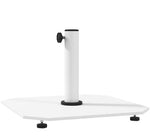 Metal Umbrella Stand Base with Adjustable Foot Pads