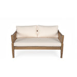 4-Piece Patio Furniture Set with Coffee Table and Cushions
