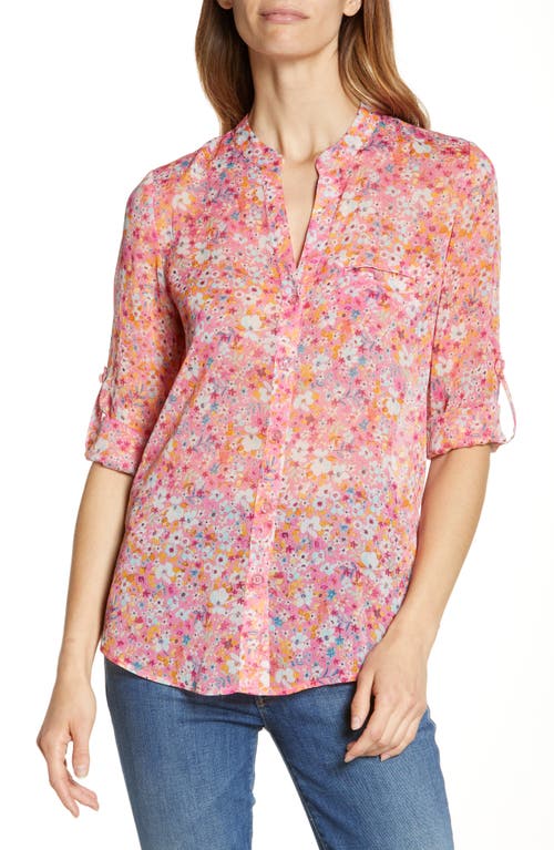 KUT from the Kloth Jasmine Chiffon Blouse - Small
