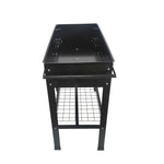 Mobile Metal Raised Garden Bed Cart with Legs