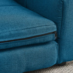 Soft and Comfortable Pet Bed for Big and Oversized Dogs - Dark Blue