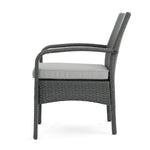 Cordoba KD Wicker 4 Piece Chat Set