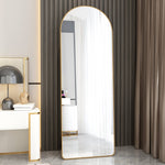 The 4th Generation Floor Mounted Full Length Mirror with Gold Frame