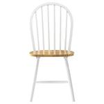 Greer Natural Brown And White 5-Piece Dining Set