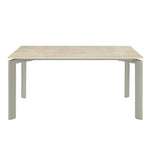 Ingram Ceramic Top Dining Table - Light Gray