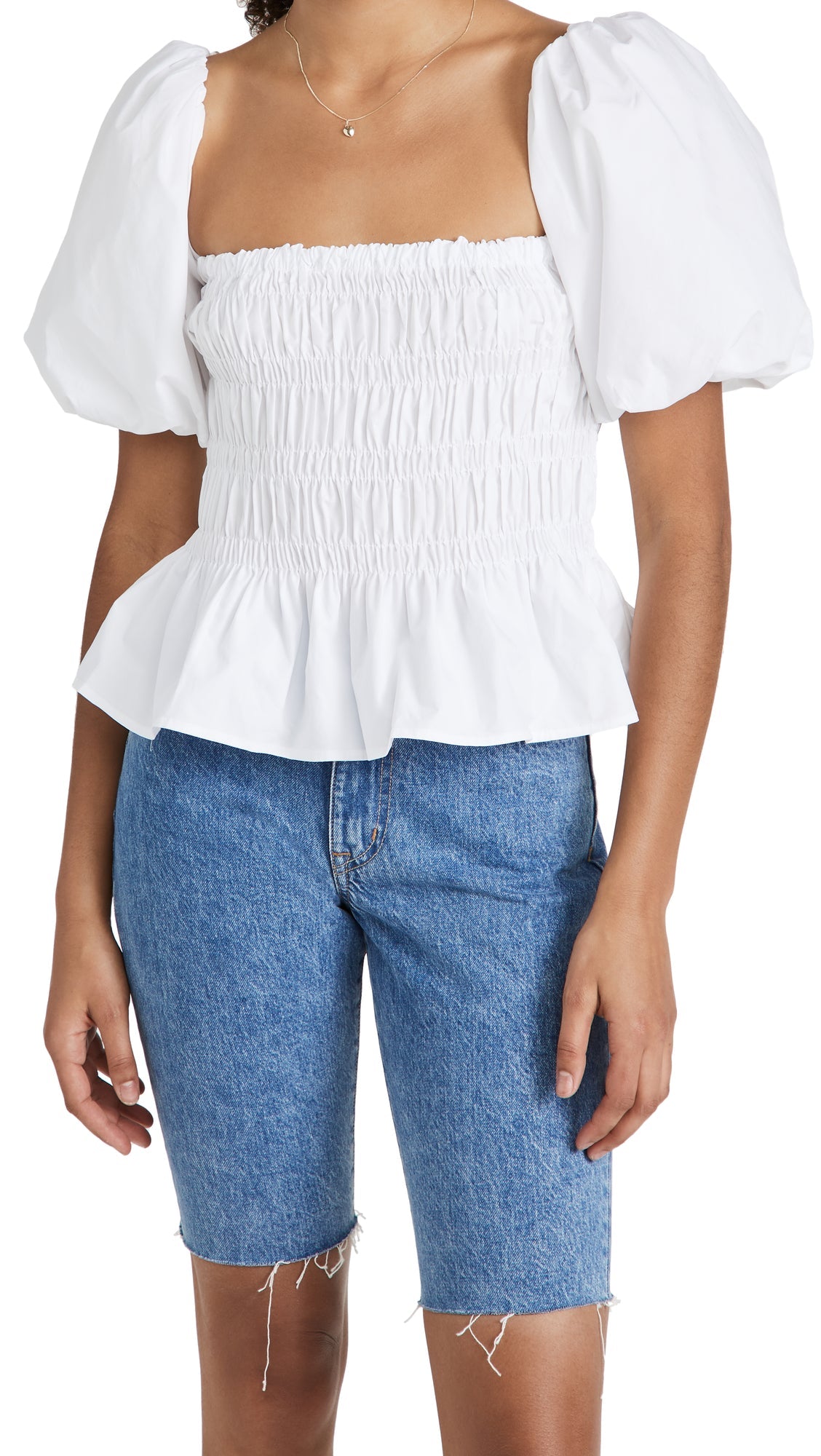 ASTR the label womens Astr Women's Savina Top Blouse, White, Medium US