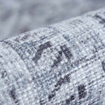 Barny Gray Denim Washable Rug - Clearance