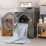 Barny Gray Denim Washable Rug - Clearance