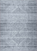 Barny Gray Blue Washable Rug - Clearance