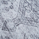 Barny Gray Blue Washable Rug - Clearance