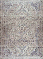 Barny Tan Washable Area Rug