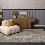 Vaeda Blue Thick Luxe Rug