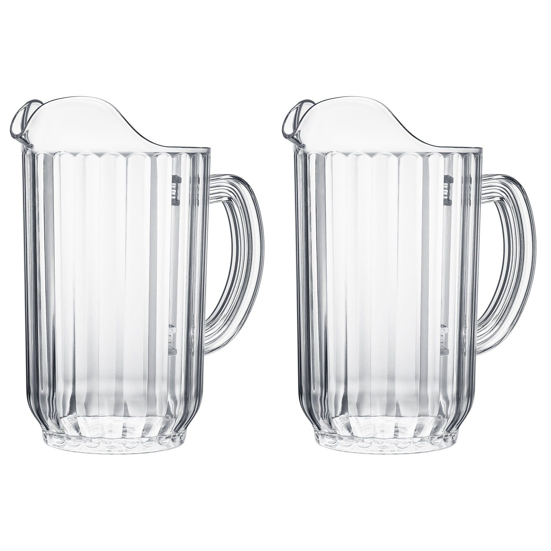 Barcelona Acrylic Beer Pitcher, Set of 2