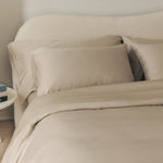 Organic Bamboo Sateen Duvet Cover Set