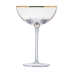 Architecture Champagne Coupe Cocktail Glassware, Set of 2