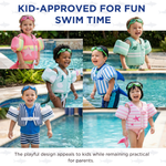 Floating Jackets with Sleeves for Bool or Beach | 1-3 Years | Blue Shark