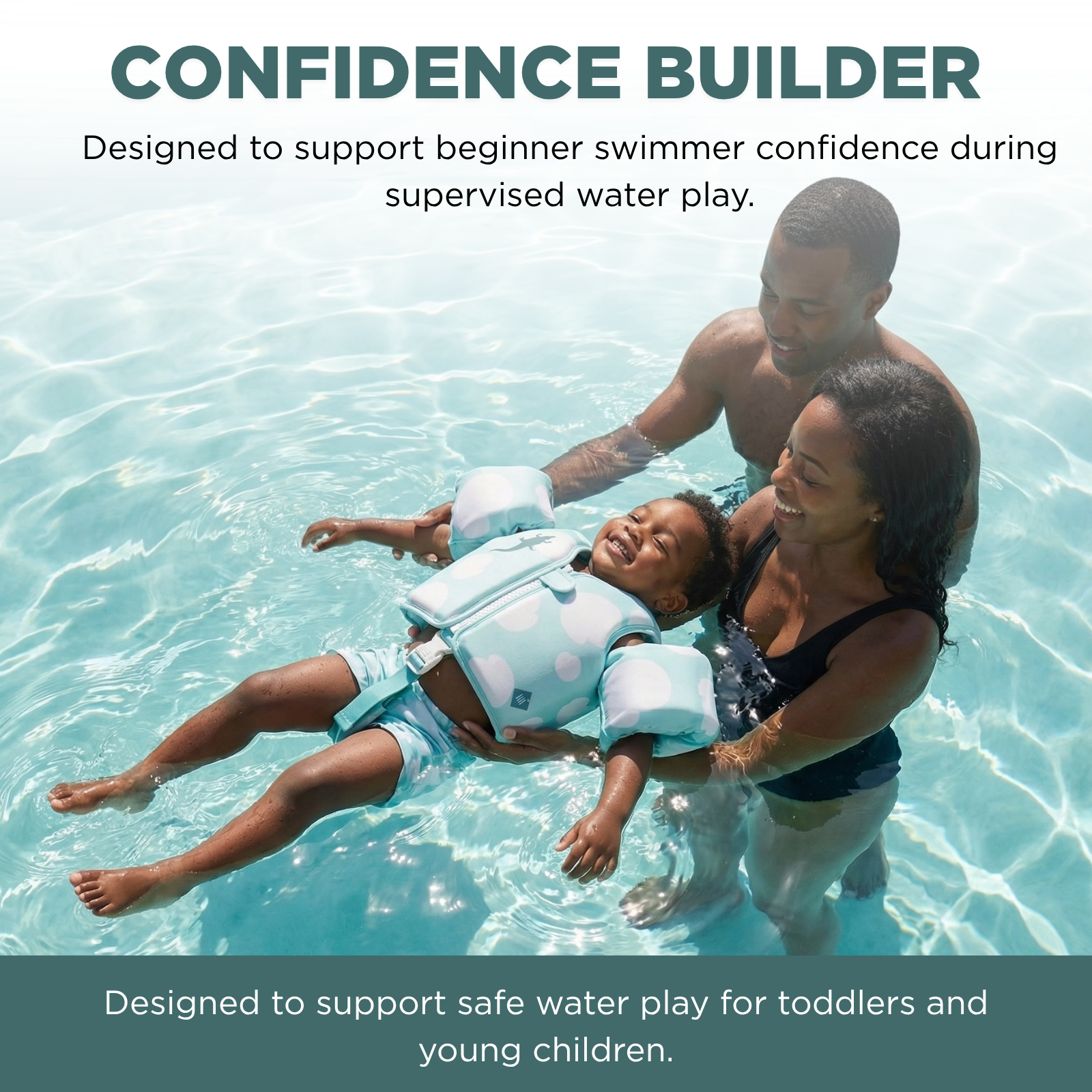 Floating Jackets with Sleeves for Bool or Beach | 1-3 Years | Crocodile