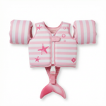 Floating Jackets with Sleeves for Bool or Beach | 1-3 Years | Pink Mermaid