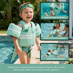 Floating Jackets with Sleeves for Bool or Beach | 1-3 Years | Dinosaur