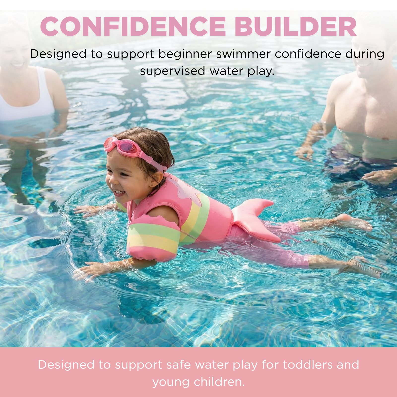 Floating Jackets with Sleeves for Bool or Beach | 1-3 Years | Ocean Gems
