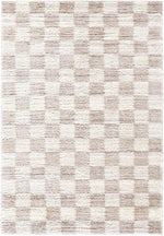 Belita Cream Luxe Shag Area Rug