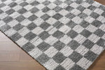 Belita Charcoal Luxe Shag Area Rug