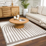 Jola Taupe Area Rug - Clearance
