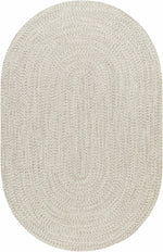 Beige Braided Faux Jute Outdoor Rug