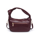 Urban Expressions Lennox Studded Faux Leather Convertible Hobo Bag