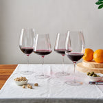 Classica Bordeaux Hand-Blown Stemmed Wine Glassware, Set of 2