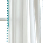 Pom Pom Window Curtain Panel