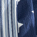 Star Reviersible 2 Piece Quilt Set Twin Size