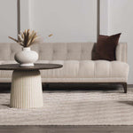 Ramsbury Soft Pink Wool Rug - Clearance