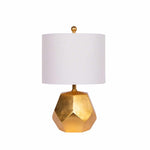 Coleford Gold Geometric Table Lamp - Clearance