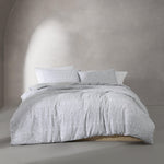 Calvin Klein Umbra Floral Cotton Grey Comforter Set