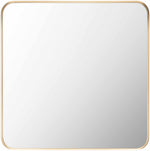 Ockenfels Modern Arched Gold Wall Mirror