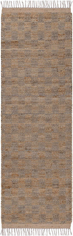Lonut Checkered Jute Area Rug - Clearance