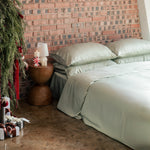 Organic Bamboo Sateen Bed Sheet Set