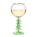 Natale Stemmed Wine Glassware, Single