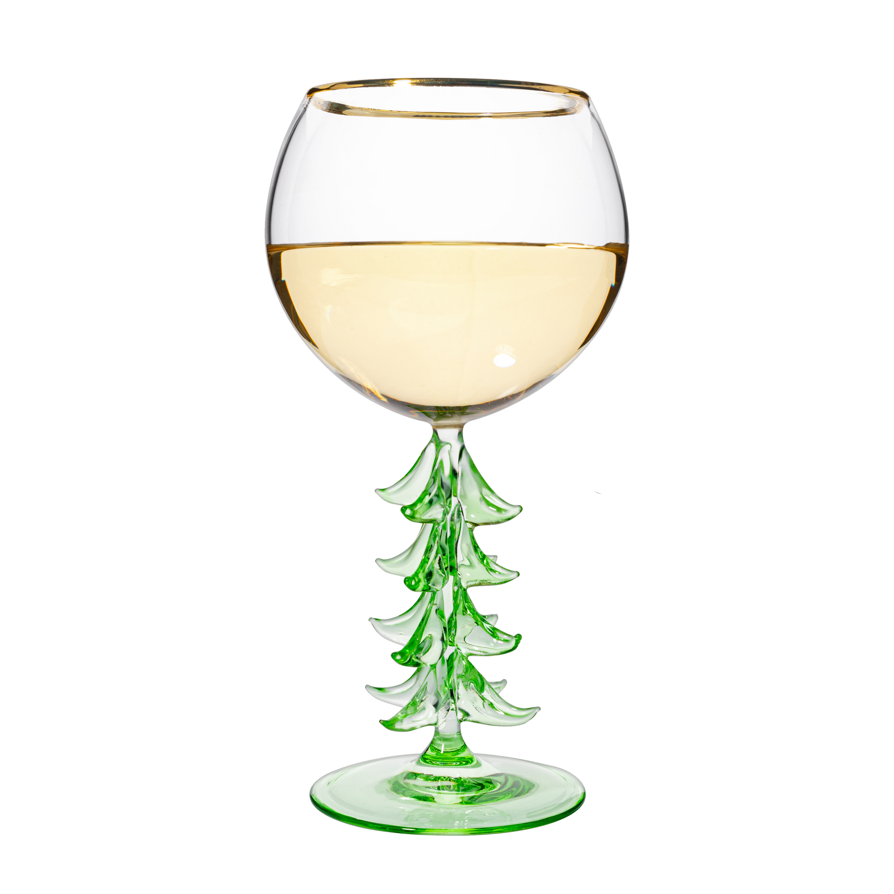 Natale Stemmed Wine Glassware, Single