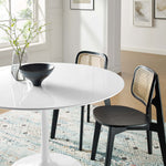 Lippa 48" Round Wood Dining Table by Modway