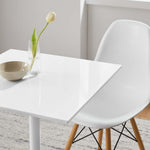 Lippa 24" Square Wood Dining Table by Modway