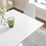 Lippa 36" Square Wood Dining Table by Modway