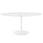 Lippa 60" Round Faux Marble Dining Table by Modway