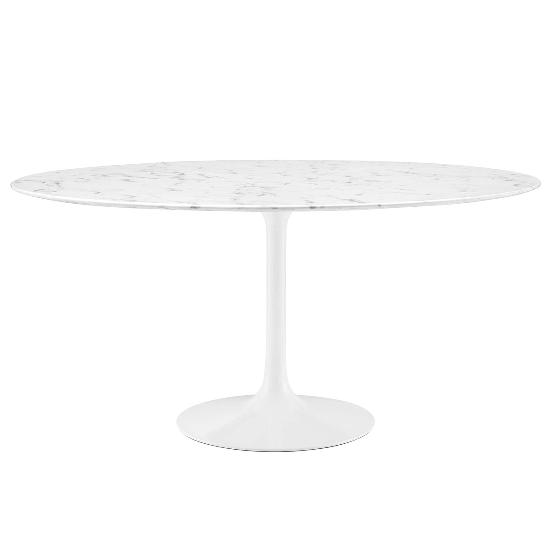 Lippa 60" Round Faux Marble Dining Table by Modway
