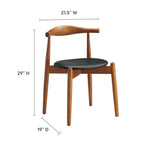 Stalwart Dining Side Chairs Set of 4 by Modway