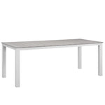 Maine 80" Outdoor Patio Dining Table by Modway