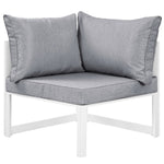 Fortuna Corner Outdoor Patio Armchair by Modway