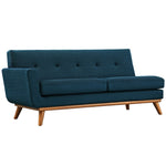 Engage Left-Arm Upholstered Fabric Loveseat by Modway